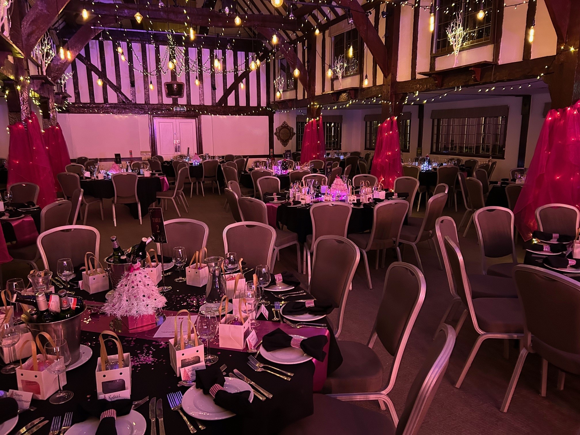 Christmas Festive Party in Tithe Barn